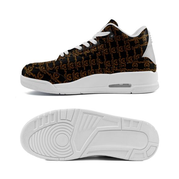 fullbreedboutique Unisex Non Slip Sneakers Lace Up Fashion Shoes - Picture 4 of 7